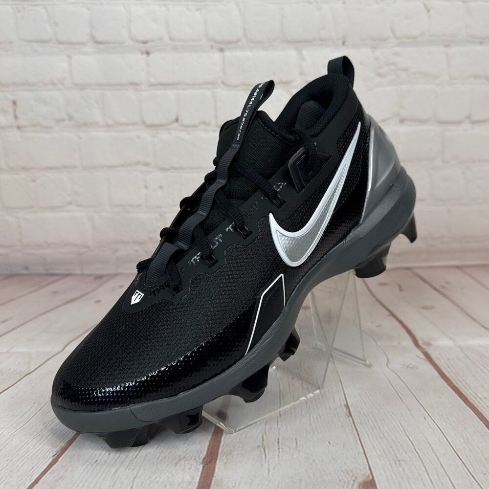 Nike Force Trout 9 Elite MCS Black Baseball Cleats Mens Size 12 (FZ0884-001) - Picture 3 of 11